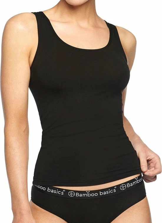 Bamboo Basics - 2-Pack Dames Bamboe Singlets Anna – Zwart - S 7 Bamboo Basics - 2-Pack Dames Bamboe Singlets Anna – Zwart - S - Afbeelding 5