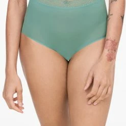 Chantelle Softstretch High Waist Slip - One Size - Trellis -Badmode Winkel 550x756 4