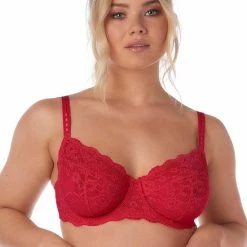 After Eden D Cup & Up After Eden D-cup & Up RECYCLED BH - Rood - Maat 95F -Badmode Winkel 550x756 6