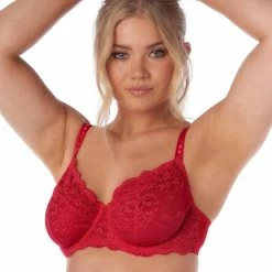 After Eden D Cup & Up After Eden D-cup & Up RECYCLED BH - Rood - Maat 95F -Badmode Winkel 550x758 6