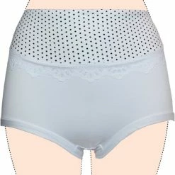 Fine Woman - 5 Slips Met Stipjes Bovenaan - 5 Kleuren - Maat XL -Badmode Winkel 550x760 2