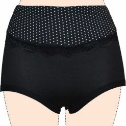 Fine Woman - 5 Slips Met Stipjes Bovenaan - 5 Kleuren - Maat XL -Badmode Winkel 550x762 1