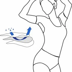 ConfidenceForAll® Dames Premium Anti Zweet Shirt Met Ingenaaide Okselpads - Zijdezacht Modal En Verkoelend Katoen - Maat XL Zwart -Badmode Winkel 550x775