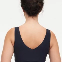 Chantelle Softstretch Bralette - XS/S - Deep Grey -Badmode Winkel 550x796 1