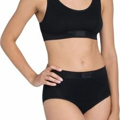 Sloggi Double Comfort Dames Maxi Comfort Slip - Zwart - Maat 38 -Badmode Winkel 550x810 6