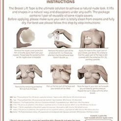 Bye Bra - Borst Lift & Fabric Tepel Covers F-H 3 Paar -Badmode Winkel 550x813 2