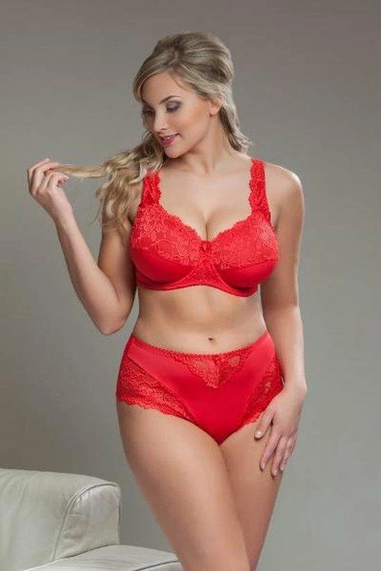 PLAISIR By Ulsoe Rode-bh-grote Maat-85E 5 PLAISIR By Ulsoe Rode-bh-grote Maat-85E - Afbeelding 3