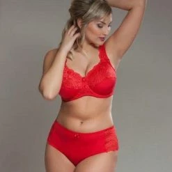 PLAISIR By Ulsoe Rode-bh-grote Maat-85E 9 PLAISIR By Ulsoe Rode-bh-grote Maat-85E -Badmode Winkel 550x825 64