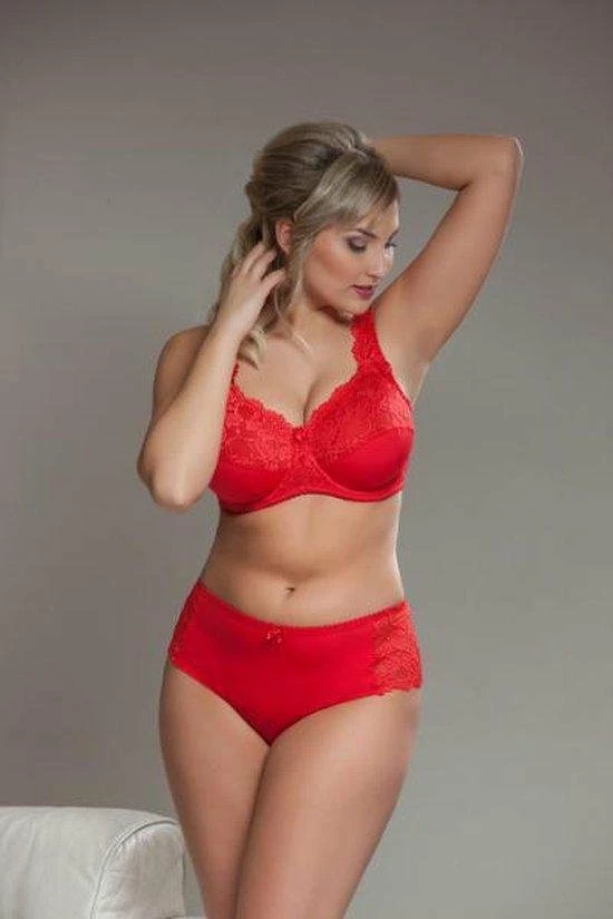 PLAISIR By Ulsoe Rode-bh-grote Maat-85E 6 PLAISIR By Ulsoe Rode-bh-grote Maat-85E - Afbeelding 4