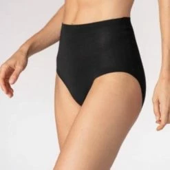 Mey Natural Dames Taille Slip - Waist Pants - XL - Zwart -Badmode Winkel 550x825 92