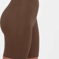 Spanx Power Series - Power Short - Kleur Chestnut Brown (Donkerbruin) - Maat L -Badmode Winkel 550x829