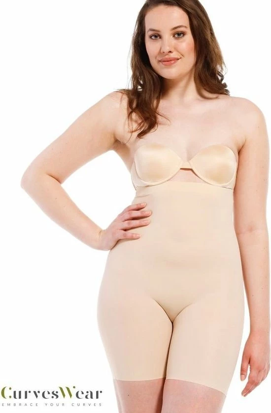 MAGIC Bodyfashion Maxi Sexy Hi Bermuda Latte Vrouwen - Maat XL 21 MAGIC Bodyfashion Maxi Sexy Hi Bermuda Latte Vrouwen - Maat XL - Afbeelding 19